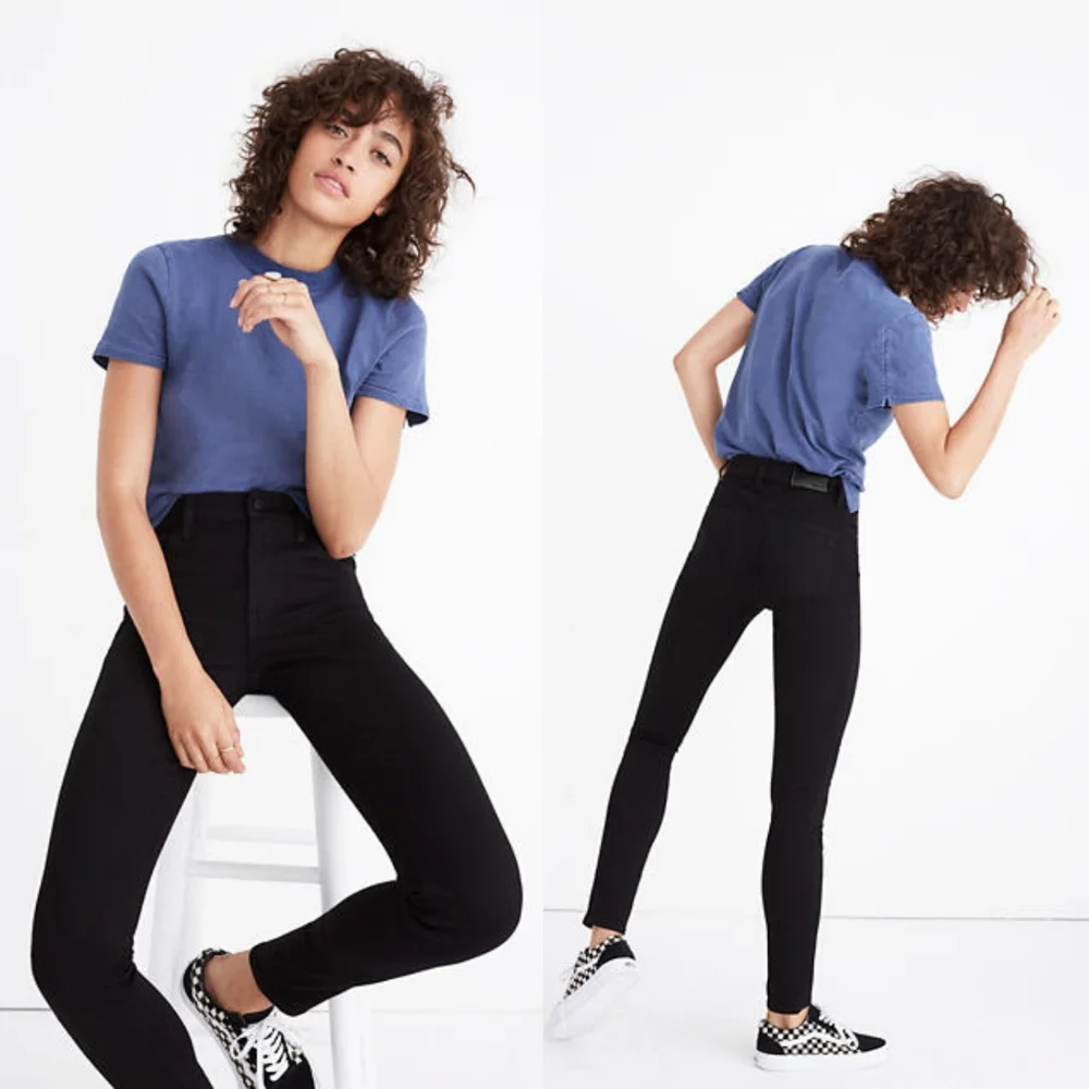 Madewell Black Roadtripper Jeans